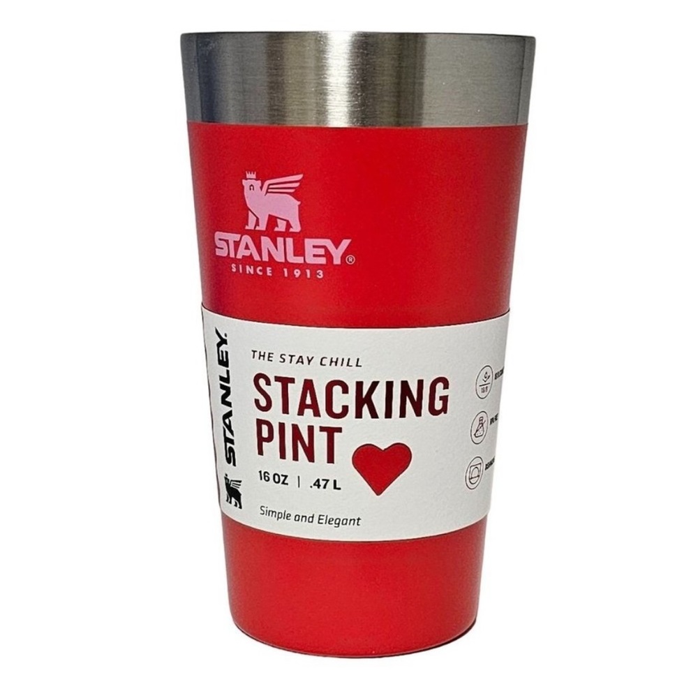 Limited edition Stanley cup Valentine’s Day stacking tumbler